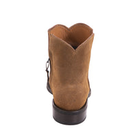 Ladies Short Roughout Roper Mad Dog Golden Brown with Mini Vibram Sole
