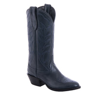 Ladies Blue Diablo Winn Toe Bug Cowboy Boot