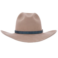 Wide Rustic Navy Lizard Hat Band