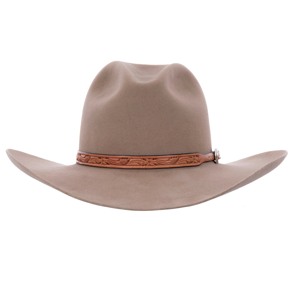 Natural Wide Wildrose Hat Band
