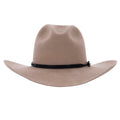 BLACK WILD ROSE TOOLED HAT BAND