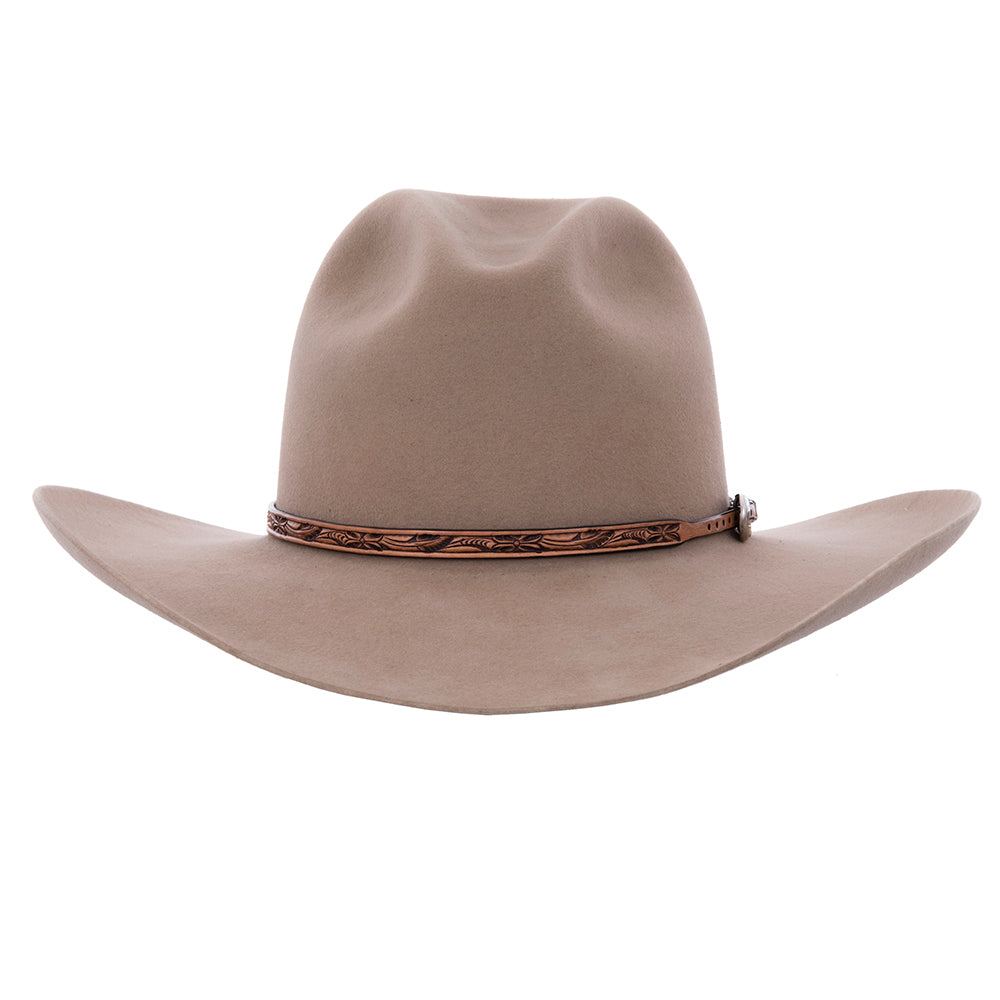 Wildrose Antique Brown Hat Band
