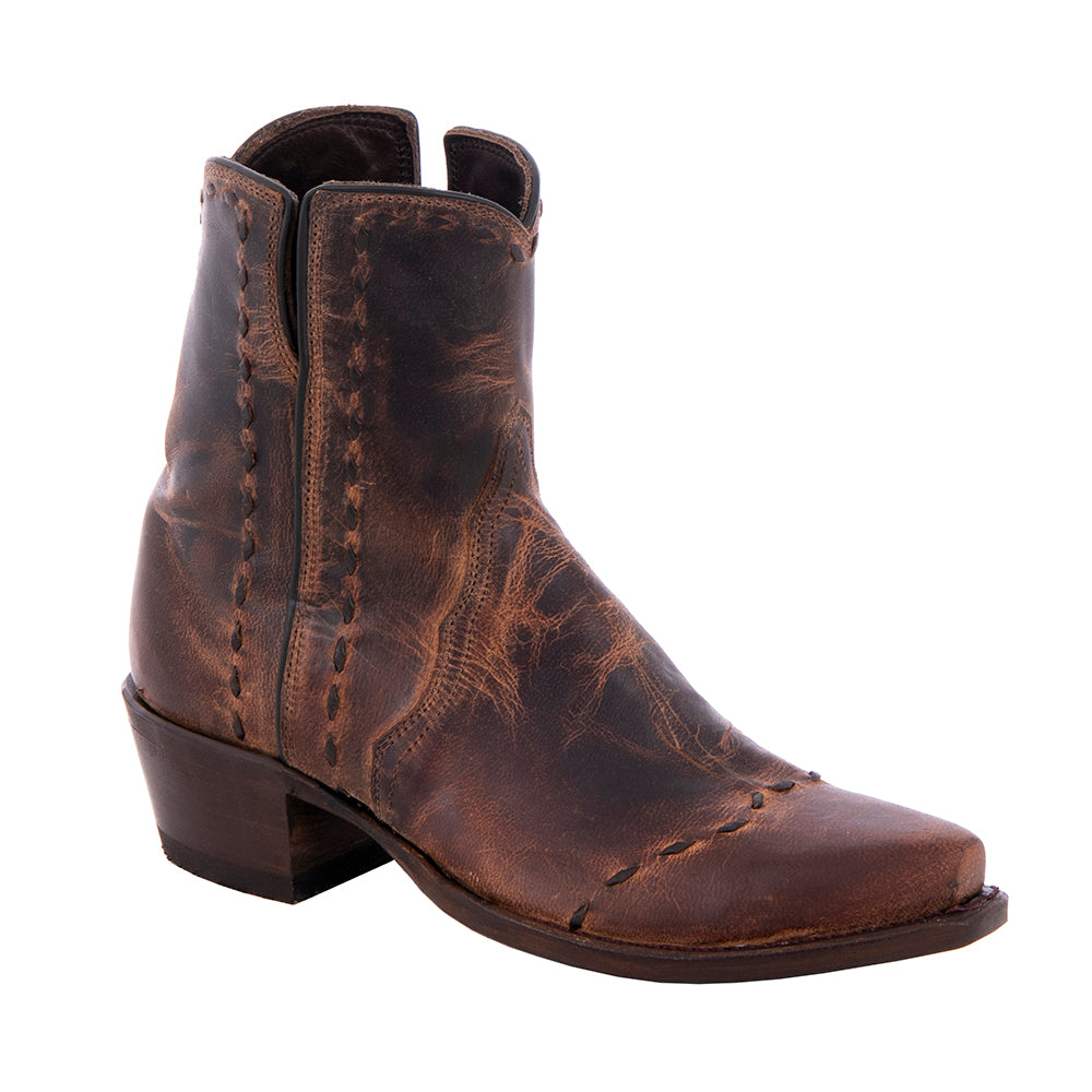Ladies Canella Goat Full Buckstitch Short Boots