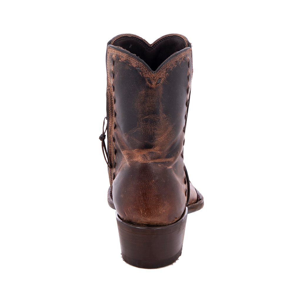 Ladies Canella Goat Full Buckstitch Short Boots