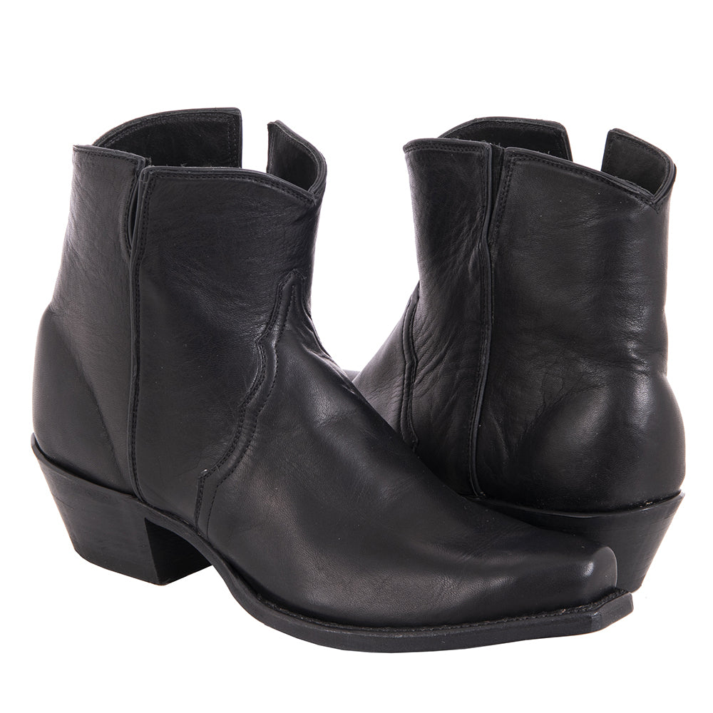 Ladies Shorty Black Aniline No Bug
