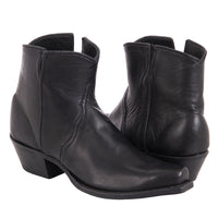 Ladies Shorty Black Aniline No Bug