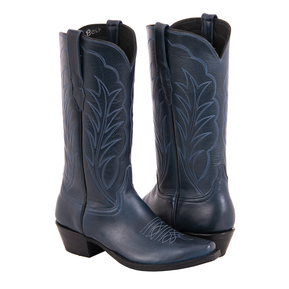 Ladies Cowboy 13-2 Blue Diablo Winn Stitch Toe Bug