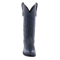 Ladies Blue Diablo Winn Toe Bug Cowboy Boot