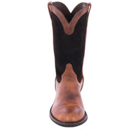 Men's Henry Mocha Bison Roper with Mini Vibram Sole