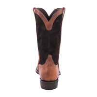 Men's Henry Mocha Bison Roper with Mini Vibram Sole