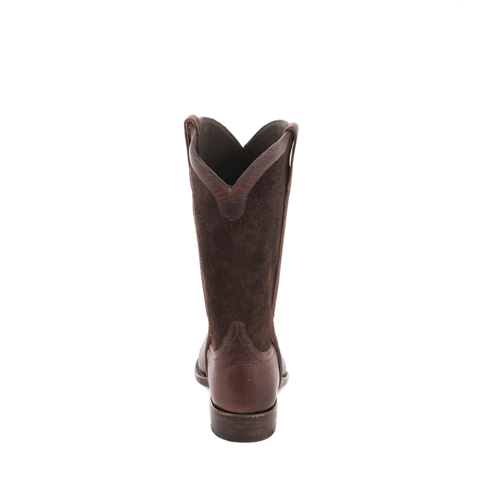 Men's Henry Mocha Bison Roper Boot