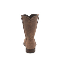 Men's Brown Bomber Buckstitched Roper Boot