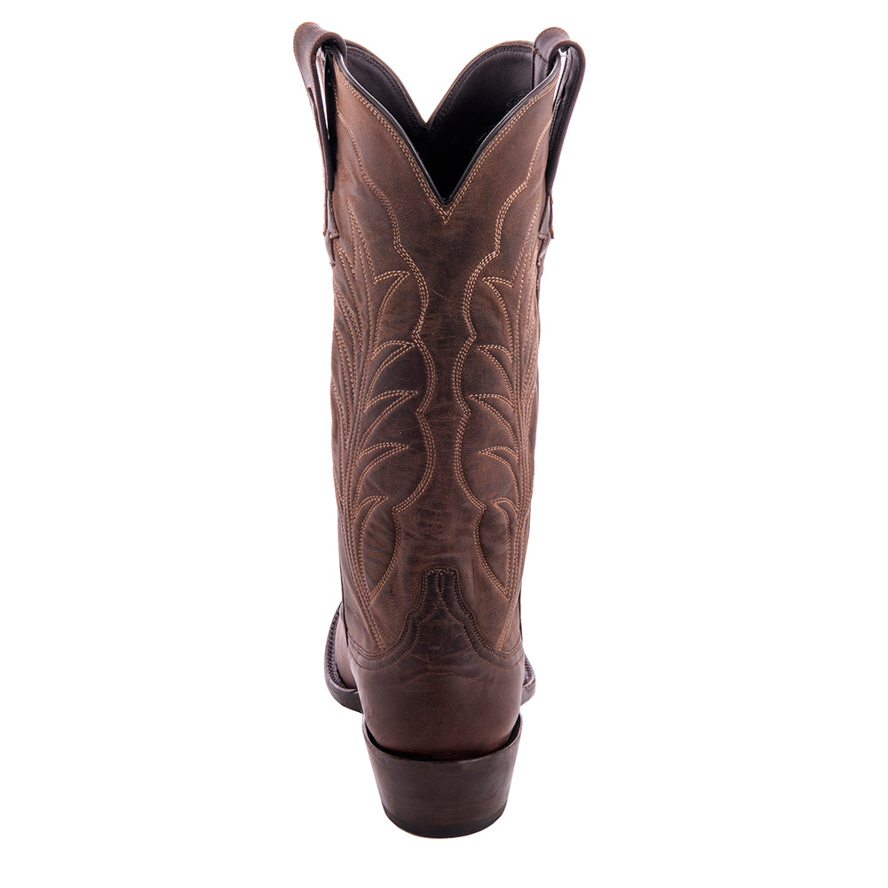 Ladies' Tobac Goat with Winn Stitch & Toe Bug Cowboy Boot
