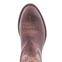 Ladies' Tobac Goat with Winn Stitch & Toe Bug Cowboy Boot