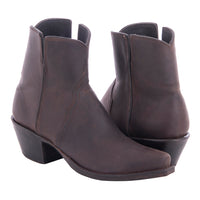 Ladies Short Tobac Goat Boot