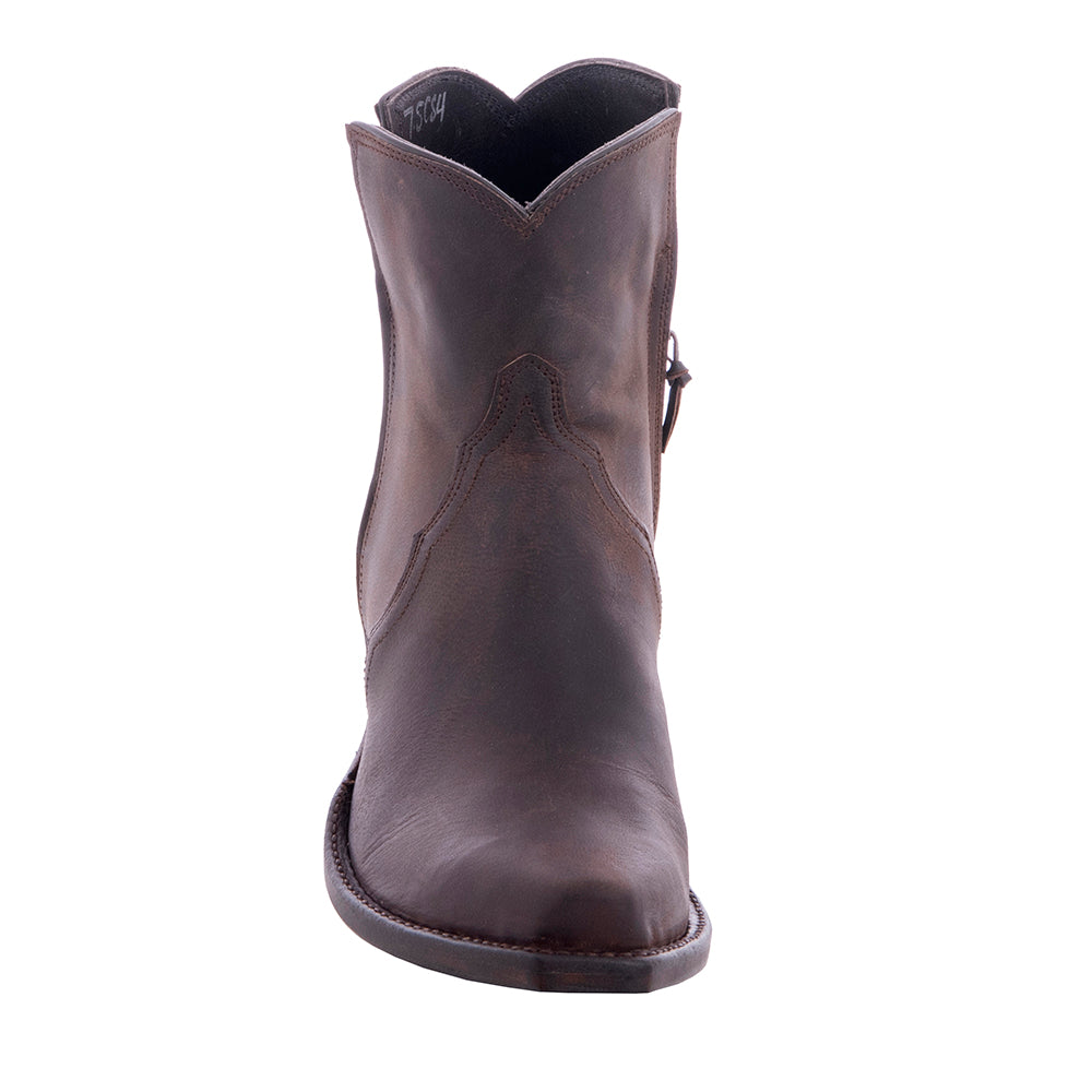 Ladies Short Tobac Goat Boot