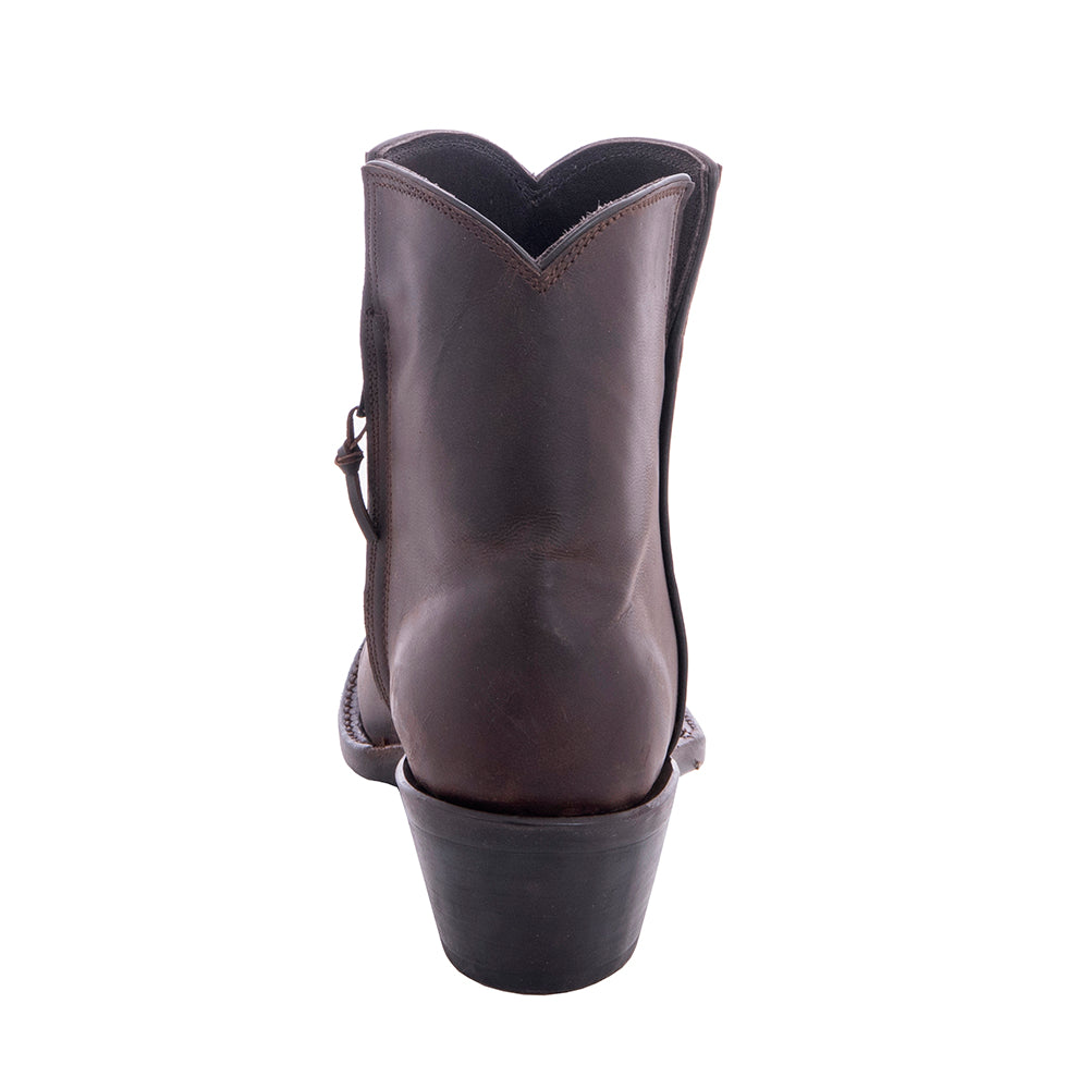 Ladies Short Tobac Goat Boot