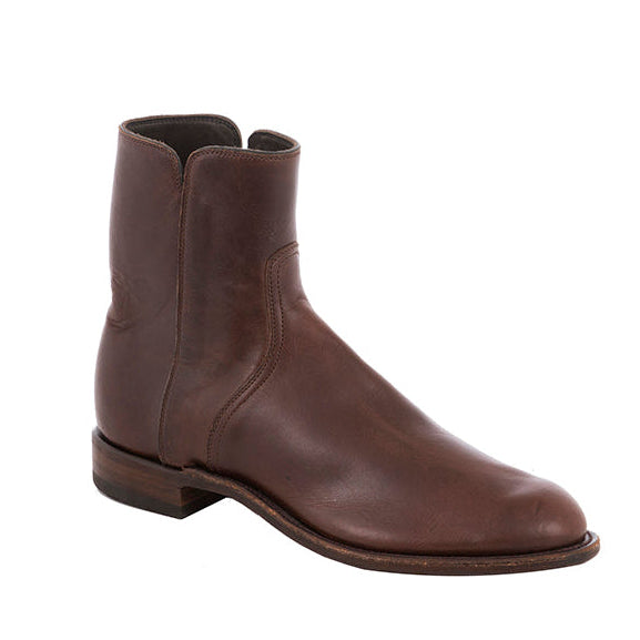 Men's Brown Aniline Short Roper Boot