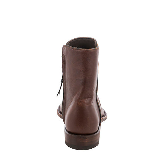Men's Brown Aniline Short Roper Boot