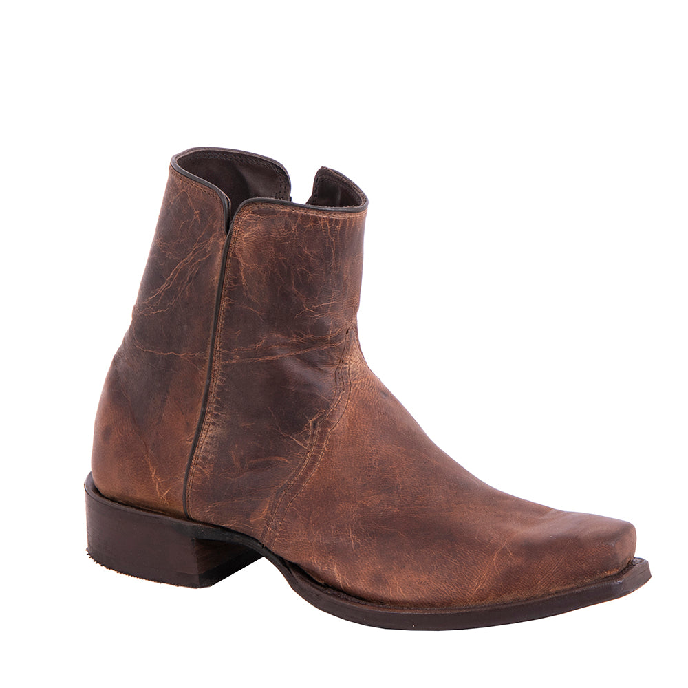 Men's Short Zip Canella Goat Boot