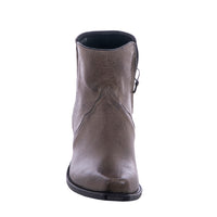Men's Short Zip Grey Bison