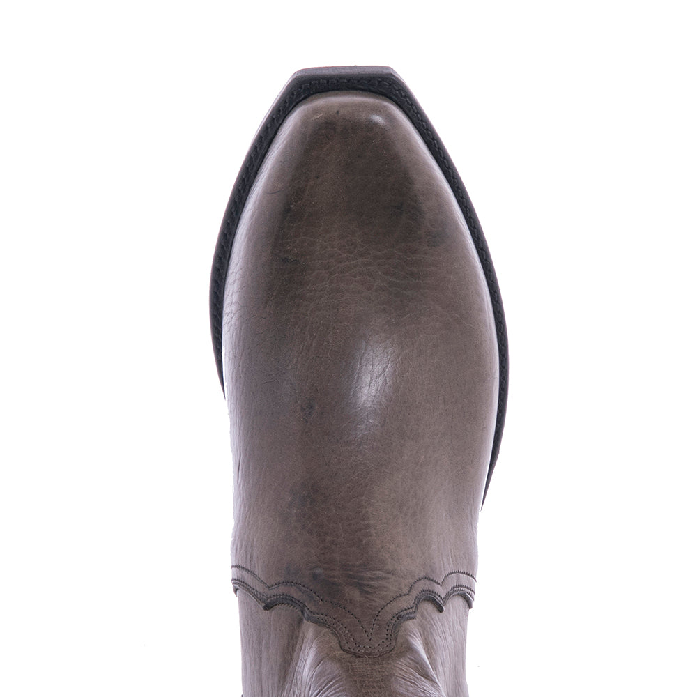 Men's Short Zip Grey Bison