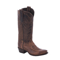 Ladies' Canella Goat Winn Stitch with Toe Bug Cowboy Boot