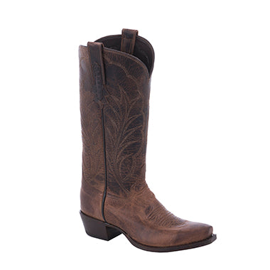 Ladies' Canella Goat Winn Stitch with Toe Bug Cowboy Boot