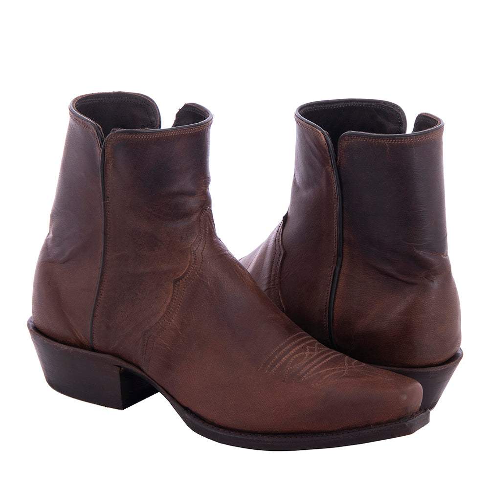Men's Short Canella Goat Toe Bug Boot with Mini Vibram Sole