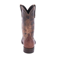 Men's Canella Goat and Tobacco Goat Arrow Stitch Cowboy Boot