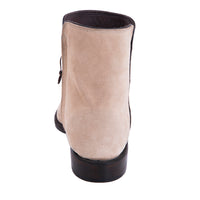 Men's Short Tan Roughout Roper Boot