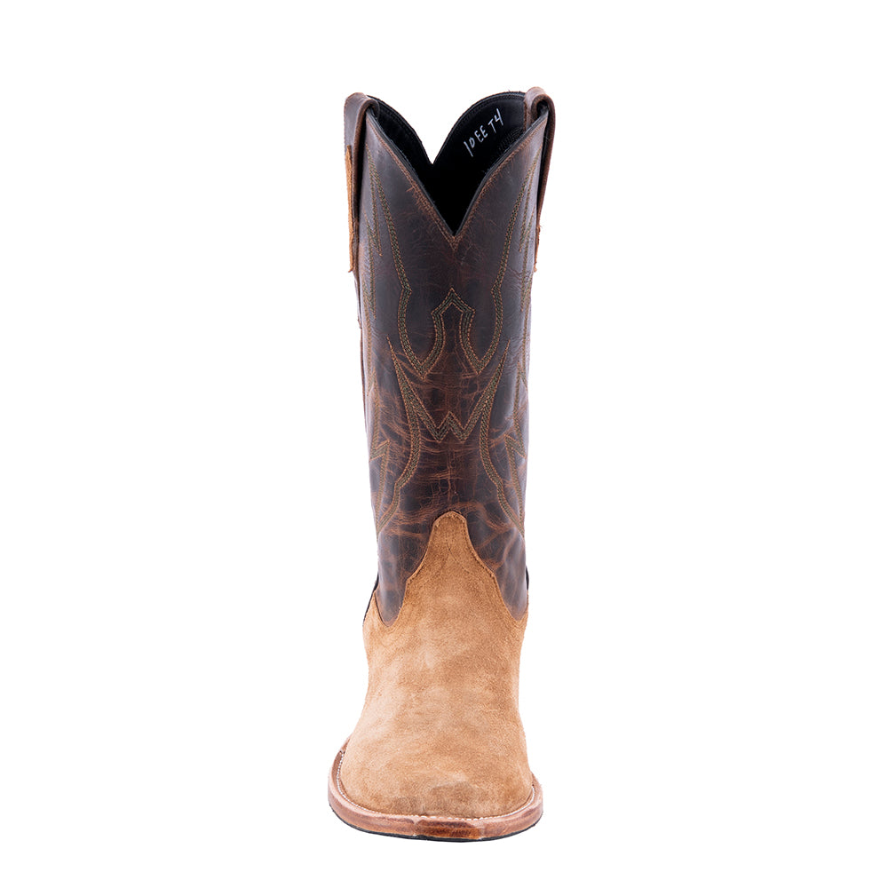 Men's 13" Dunn Boar and Canella Goat Crown Cowboy Boot
