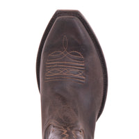 Men's Tobacco Goat Winn Stitch Cowboy Boot with Mini Vibram Sole