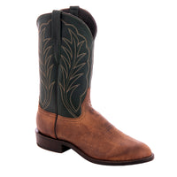 Men's Canella Goat Renaissance Green Winn Roper Boot with Winn Stitch