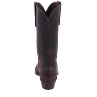 Ladies 12" Tobac Goat Boots Mini Vibram Sole