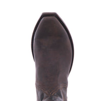 Men's Short Zip Tobac Goat Boot with Mini Vibram Sole