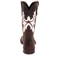 Men's Canella Goat White Fern Inlay Cowboy Boots