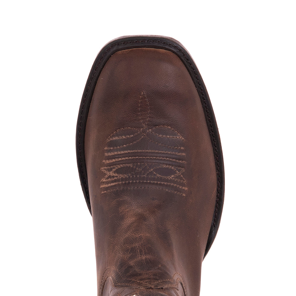 Men's Canella Goat White Fern Inlay Cowboy Boots