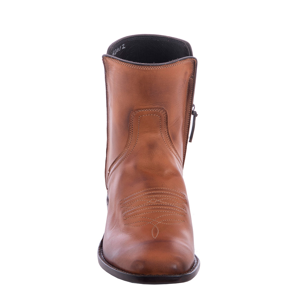 Men's Short British Tan Aniline Boot