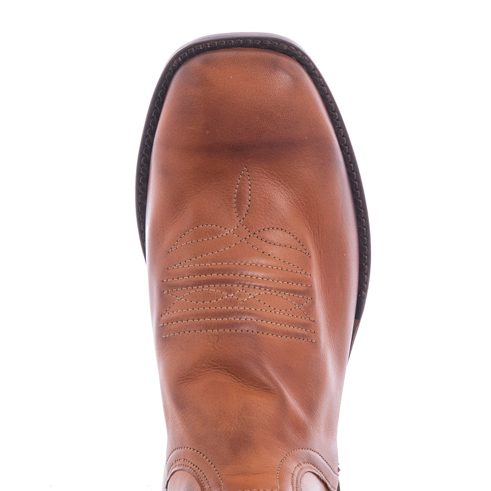 Men's Short British Tan Aniline Boot
