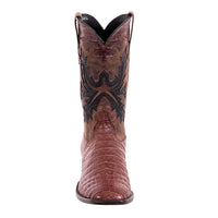 Men's 12" Cigar Caiman Canella Goat Fern Cowboy Boot