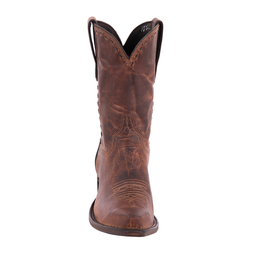Ladies 10" Canella Buckstitch Cowboy Boot