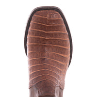 Men's Cigar Caiman/Tobac Goat Short Boot with Mini Vibram Sole