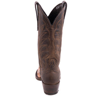 Ladies 12" Brandy Full Quill Ostrich, Canella Goat Cowboy Boots