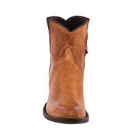 Ladies Champagne Aniline Short Boots