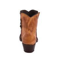 Ladies Champagne Aniline Short Boots