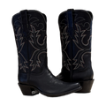 Ladies Cowboy 12-2 Black Aniline Old Nugget Stitch