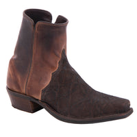 Men's Short Chocolate Elephant Canella Goat Cowboy Boot