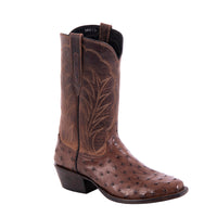 Men's 12" Kango Full Quill Ostrich Canella Winn Cowboy Boot