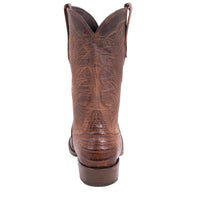 Men's 12" Cigar Caiman/Canella Winn Stitch Cowboy Boot